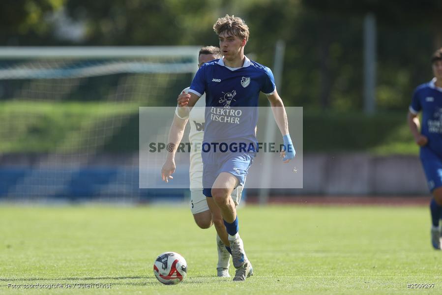 sport, action, TuS 1893 Aschaffenburg-Leider, TUS, Landesliga Nordwest, Fussball, FCB, Dr. Hans Weiß Sportpark, Bad Kissingen, BFV, 20.09.2025, 12. Spieltag, 1. FC 06 Bad Kissingen - Bild-ID: 2509297