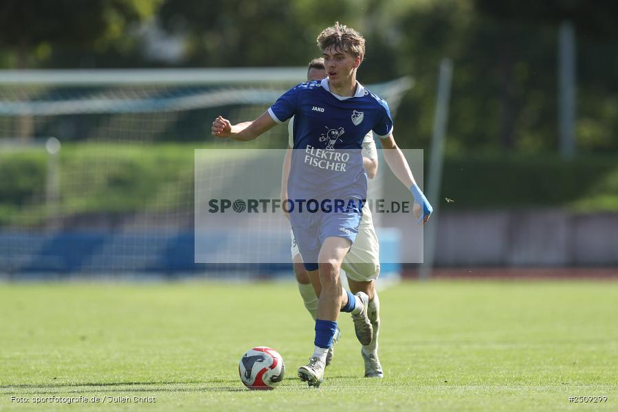 sport, action, TuS 1893 Aschaffenburg-Leider, TUS, Landesliga Nordwest, Fussball, FCB, Dr. Hans Weiß Sportpark, Bad Kissingen, BFV, 20.09.2025, 12. Spieltag, 1. FC 06 Bad Kissingen - Bild-ID: 2509299