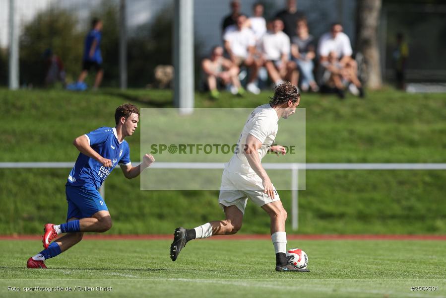 sport, action, TuS 1893 Aschaffenburg-Leider, TUS, Landesliga Nordwest, Fussball, FCB, Dr. Hans Weiß Sportpark, Bad Kissingen, BFV, 20.09.2025, 12. Spieltag, 1. FC 06 Bad Kissingen - Bild-ID: 2509301