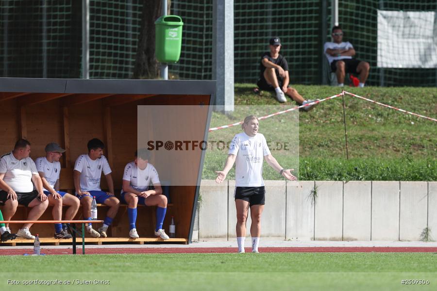 sport, action, TuS 1893 Aschaffenburg-Leider, TUS, Landesliga Nordwest, Fussball, FCB, Dr. Hans Weiß Sportpark, Bad Kissingen, BFV, 20.09.2025, 12. Spieltag, 1. FC 06 Bad Kissingen - Bild-ID: 2509306