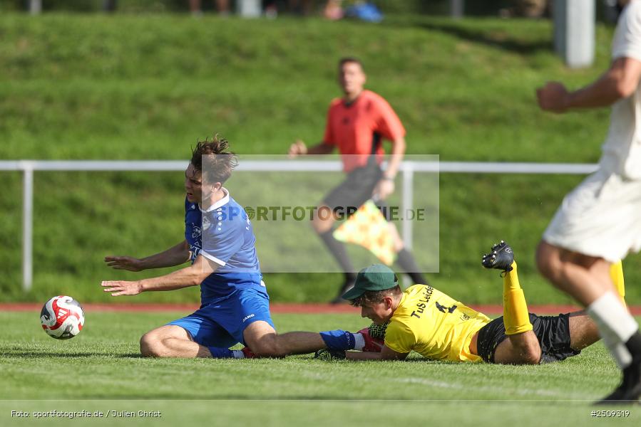 sport, action, TuS 1893 Aschaffenburg-Leider, TUS, Landesliga Nordwest, Fussball, FCB, Dr. Hans Weiß Sportpark, Bad Kissingen, BFV, 20.09.2025, 12. Spieltag, 1. FC 06 Bad Kissingen - Bild-ID: 2509319