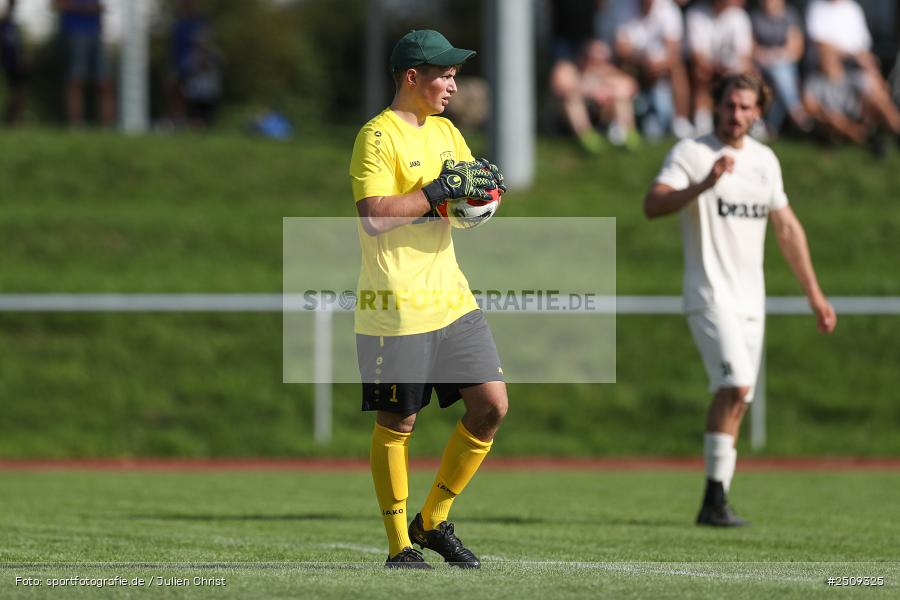 sport, action, TuS 1893 Aschaffenburg-Leider, TUS, Landesliga Nordwest, Fussball, FCB, Dr. Hans Weiß Sportpark, Bad Kissingen, BFV, 20.09.2025, 12. Spieltag, 1. FC 06 Bad Kissingen - Bild-ID: 2509325