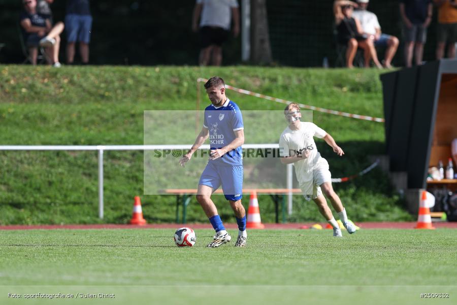 sport, action, TuS 1893 Aschaffenburg-Leider, TUS, Landesliga Nordwest, Fussball, FCB, Dr. Hans Weiß Sportpark, Bad Kissingen, BFV, 20.09.2025, 12. Spieltag, 1. FC 06 Bad Kissingen - Bild-ID: 2509332