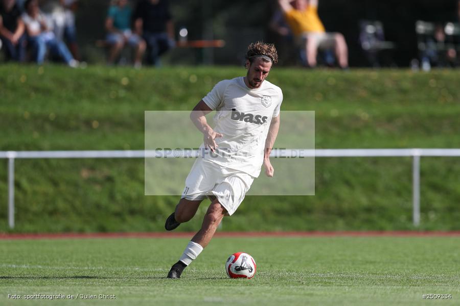 sport, action, TuS 1893 Aschaffenburg-Leider, TUS, Landesliga Nordwest, Fussball, FCB, Dr. Hans Weiß Sportpark, Bad Kissingen, BFV, 20.09.2025, 12. Spieltag, 1. FC 06 Bad Kissingen - Bild-ID: 2509334