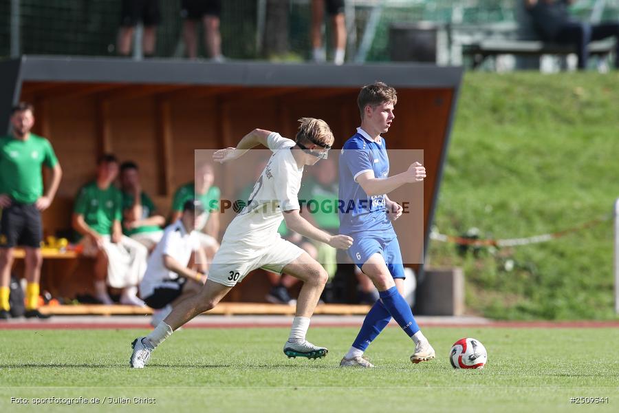 sport, action, TuS 1893 Aschaffenburg-Leider, TUS, Landesliga Nordwest, Fussball, FCB, Dr. Hans Weiß Sportpark, Bad Kissingen, BFV, 20.09.2025, 12. Spieltag, 1. FC 06 Bad Kissingen - Bild-ID: 2509341