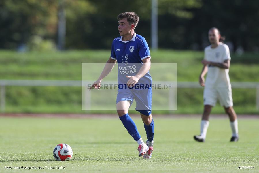 sport, action, TuS 1893 Aschaffenburg-Leider, TUS, Landesliga Nordwest, Fussball, FCB, Dr. Hans Weiß Sportpark, Bad Kissingen, BFV, 20.09.2025, 12. Spieltag, 1. FC 06 Bad Kissingen - Bild-ID: 2509344