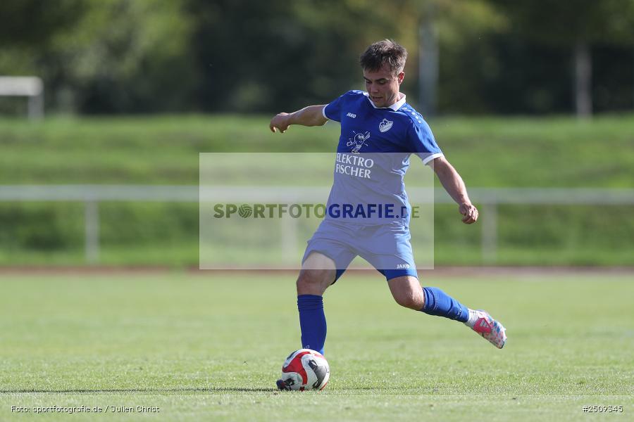 sport, action, TuS 1893 Aschaffenburg-Leider, TUS, Landesliga Nordwest, Fussball, FCB, Dr. Hans Weiß Sportpark, Bad Kissingen, BFV, 20.09.2025, 12. Spieltag, 1. FC 06 Bad Kissingen - Bild-ID: 2509345