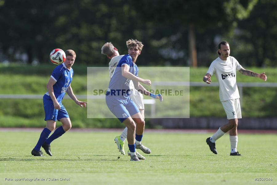 sport, action, TuS 1893 Aschaffenburg-Leider, TUS, Landesliga Nordwest, Fussball, FCB, Dr. Hans Weiß Sportpark, Bad Kissingen, BFV, 20.09.2025, 12. Spieltag, 1. FC 06 Bad Kissingen - Bild-ID: 2509346