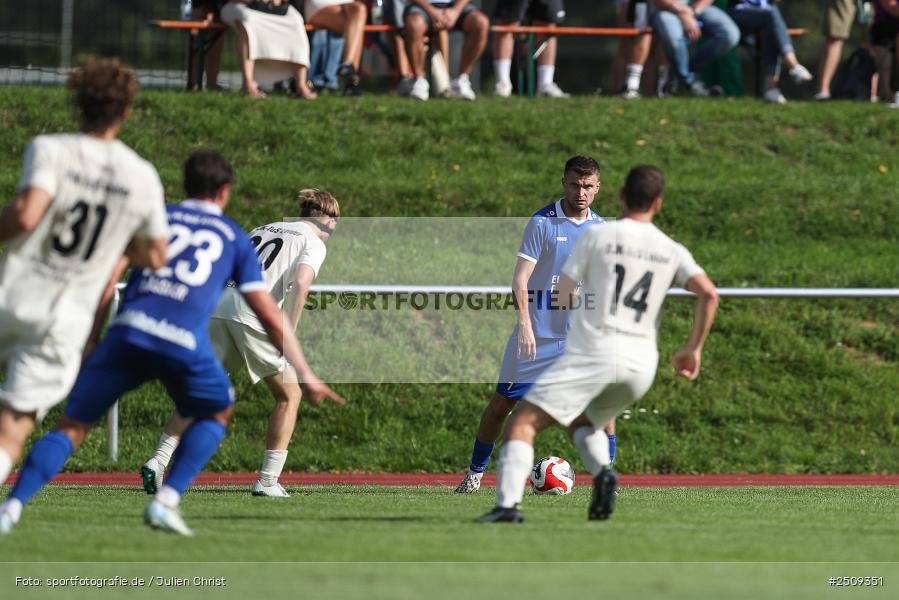 sport, action, TuS 1893 Aschaffenburg-Leider, TUS, Landesliga Nordwest, Fussball, FCB, Dr. Hans Weiß Sportpark, Bad Kissingen, BFV, 20.09.2025, 12. Spieltag, 1. FC 06 Bad Kissingen - Bild-ID: 2509351