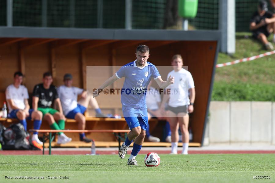sport, action, TuS 1893 Aschaffenburg-Leider, TUS, Landesliga Nordwest, Fussball, FCB, Dr. Hans Weiß Sportpark, Bad Kissingen, BFV, 20.09.2025, 12. Spieltag, 1. FC 06 Bad Kissingen - Bild-ID: 2509356