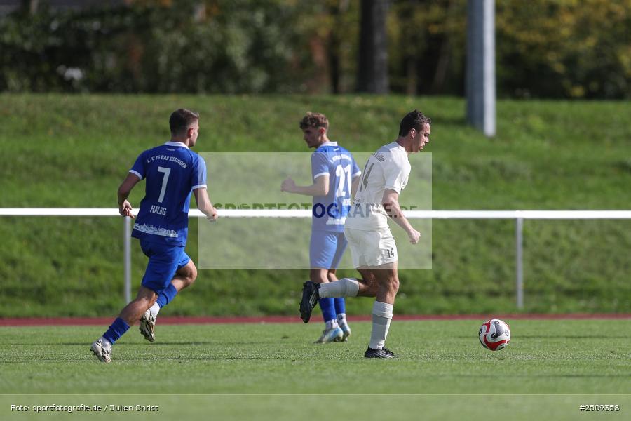 sport, action, TuS 1893 Aschaffenburg-Leider, TUS, Landesliga Nordwest, Fussball, FCB, Dr. Hans Weiß Sportpark, Bad Kissingen, BFV, 20.09.2025, 12. Spieltag, 1. FC 06 Bad Kissingen - Bild-ID: 2509358