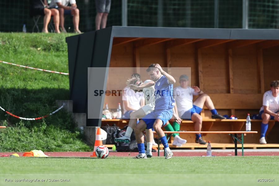 sport, action, TuS 1893 Aschaffenburg-Leider, TUS, Landesliga Nordwest, Fussball, FCB, Dr. Hans Weiß Sportpark, Bad Kissingen, BFV, 20.09.2025, 12. Spieltag, 1. FC 06 Bad Kissingen - Bild-ID: 2509361