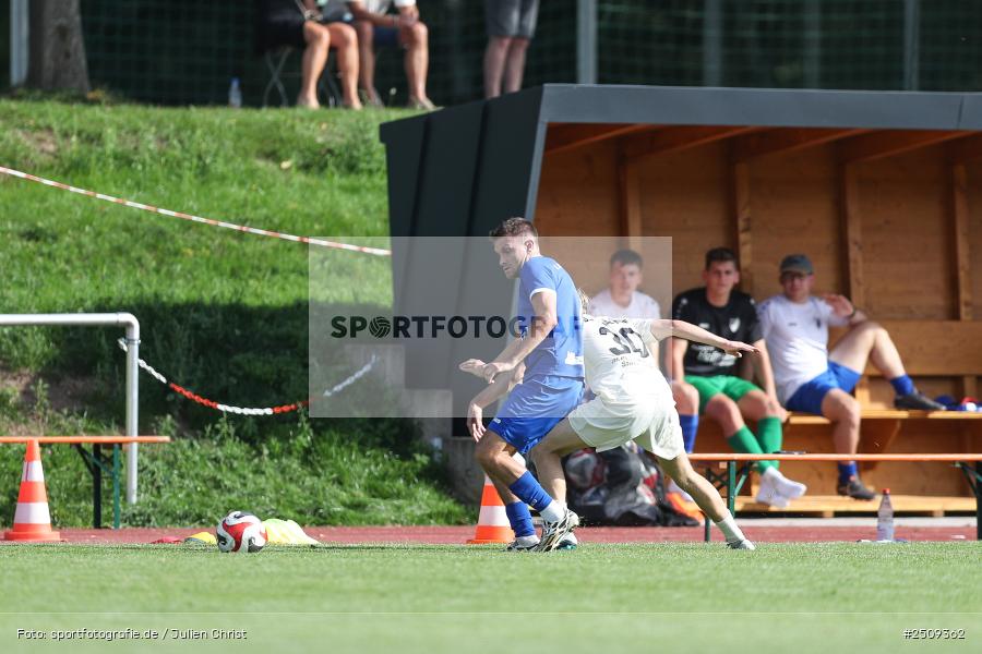 sport, action, TuS 1893 Aschaffenburg-Leider, TUS, Landesliga Nordwest, Fussball, FCB, Dr. Hans Weiß Sportpark, Bad Kissingen, BFV, 20.09.2025, 12. Spieltag, 1. FC 06 Bad Kissingen - Bild-ID: 2509362