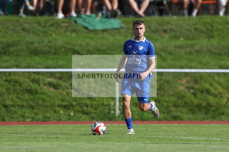 sport, action, TuS 1893 Aschaffenburg-Leider, TUS, Landesliga Nordwest, Fussball, FCB, Dr. Hans Weiß Sportpark, Bad Kissingen, BFV, 20.09.2025, 12. Spieltag, 1. FC 06 Bad Kissingen - Bild-ID: 2509363