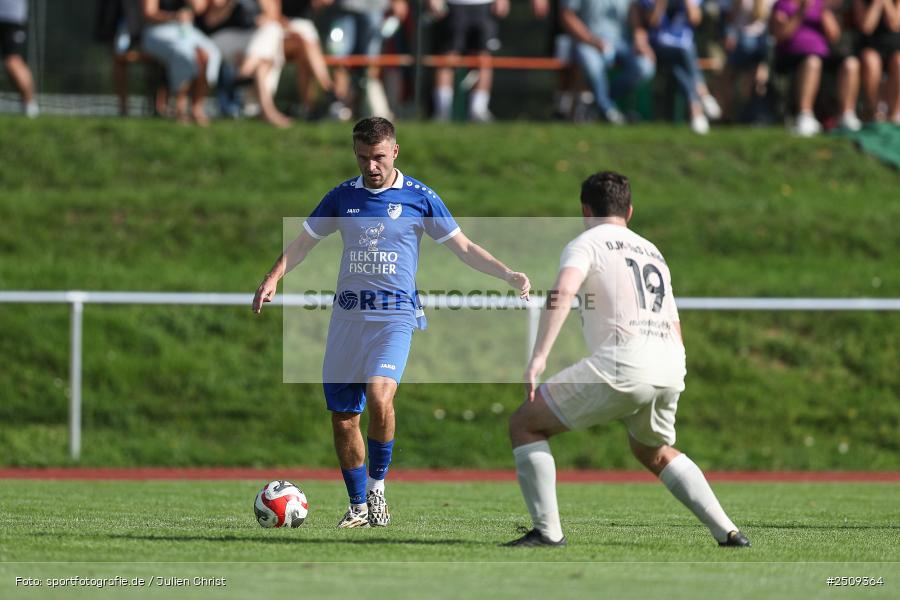 sport, action, TuS 1893 Aschaffenburg-Leider, TUS, Landesliga Nordwest, Fussball, FCB, Dr. Hans Weiß Sportpark, Bad Kissingen, BFV, 20.09.2025, 12. Spieltag, 1. FC 06 Bad Kissingen - Bild-ID: 2509364