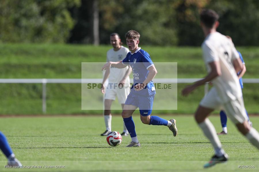 sport, action, TuS 1893 Aschaffenburg-Leider, TUS, Landesliga Nordwest, Fussball, FCB, Dr. Hans Weiß Sportpark, Bad Kissingen, BFV, 20.09.2025, 12. Spieltag, 1. FC 06 Bad Kissingen - Bild-ID: 2509366
