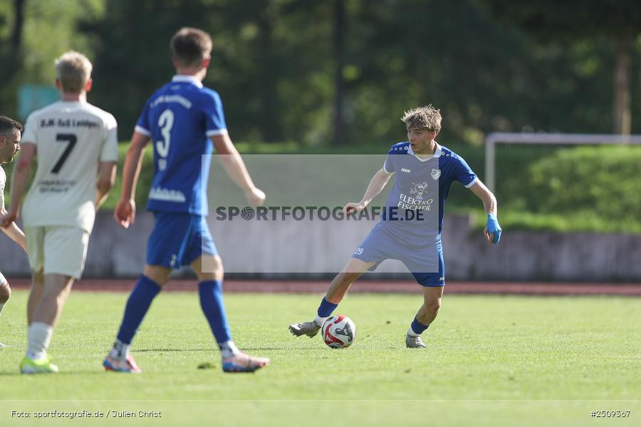 sport, action, TuS 1893 Aschaffenburg-Leider, TUS, Landesliga Nordwest, Fussball, FCB, Dr. Hans Weiß Sportpark, Bad Kissingen, BFV, 20.09.2025, 12. Spieltag, 1. FC 06 Bad Kissingen - Bild-ID: 2509367