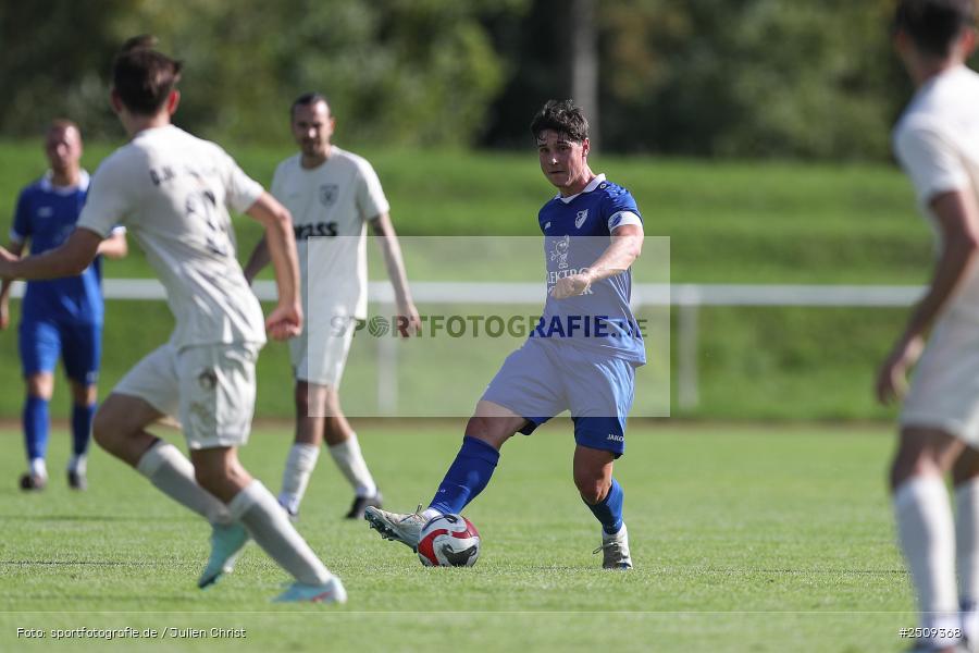 sport, action, TuS 1893 Aschaffenburg-Leider, TUS, Landesliga Nordwest, Fussball, FCB, Dr. Hans Weiß Sportpark, Bad Kissingen, BFV, 20.09.2025, 12. Spieltag, 1. FC 06 Bad Kissingen - Bild-ID: 2509368