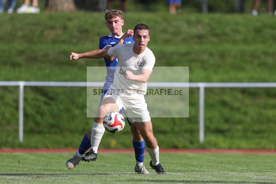 sport, action, TuS 1893 Aschaffenburg-Leider, TUS, Landesliga Nordwest, Fussball, FCB, Dr. Hans Weiß Sportpark, Bad Kissingen, BFV, 20.09.2025, 12. Spieltag, 1. FC 06 Bad Kissingen - Bild-ID: 2509372