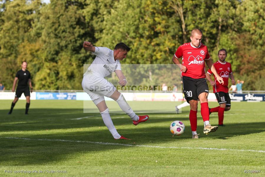 sport, action, TSV Karlburg, TSV, Sportgelände, Landesliga Nordwest, Karlburg, Fussball, FTS, FT Schweinfurt, BFV, 20.09.2025, 12. Spieltag - Bild-ID: 2509397