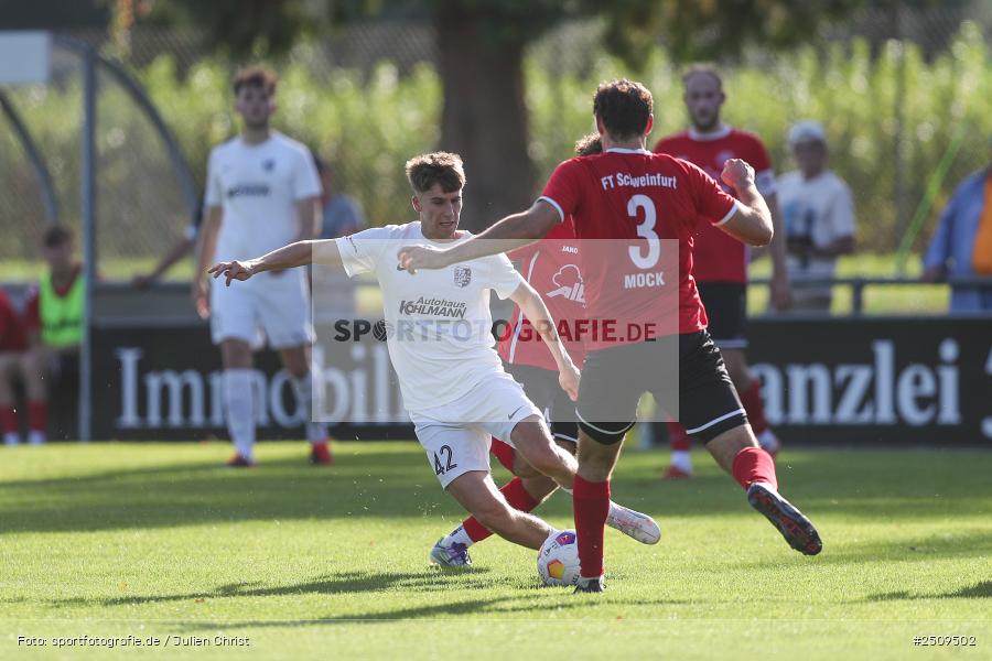 sport, action, TSV Karlburg, TSV, Sportgelände, Landesliga Nordwest, Karlburg, Fussball, FTS, FT Schweinfurt, BFV, 20.09.2025, 12. Spieltag - Bild-ID: 2509502