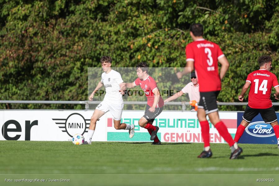 sport, action, TSV Karlburg, TSV, Sportgelände, Landesliga Nordwest, Karlburg, Fussball, FTS, FT Schweinfurt, BFV, 20.09.2025, 12. Spieltag - Bild-ID: 2509535