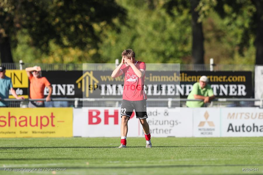 sport, action, TSV Karlburg, TSV, Sportgelände, Landesliga Nordwest, Karlburg, Fussball, FTS, FT Schweinfurt, BFV, 20.09.2025, 12. Spieltag - Bild-ID: 2509541