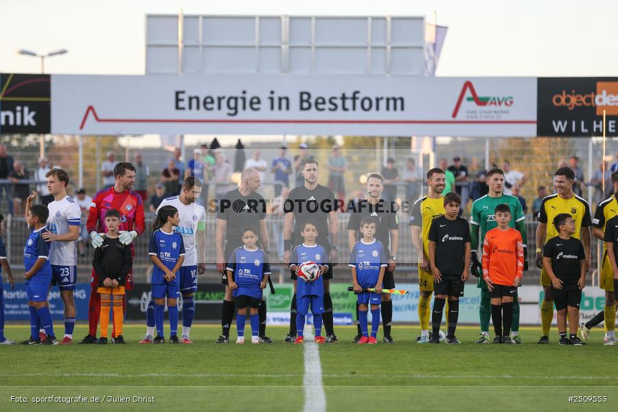 sport, action, Stadion am Schönbusch, SVA, SV Viktoria Aschaffenburg, Regionalliga Bayern, Fussball, DJK Vilzing, DJK, BFV, Aschaffenburg, 9. Spieltag, 19.09.2025 - Bild-ID: 2509553