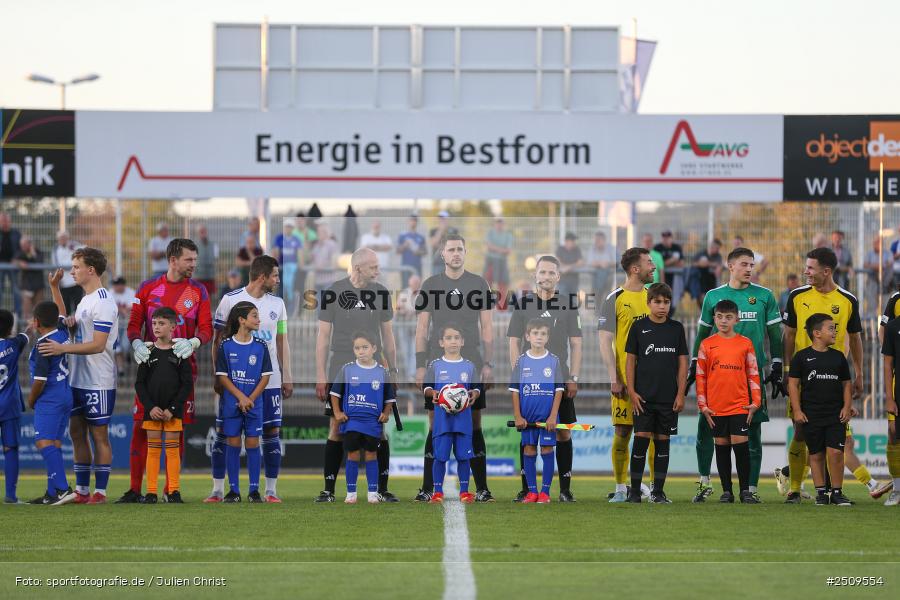 sport, action, Stadion am Schönbusch, SVA, SV Viktoria Aschaffenburg, Regionalliga Bayern, Fussball, DJK Vilzing, DJK, BFV, Aschaffenburg, 9. Spieltag, 19.09.2025 - Bild-ID: 2509554