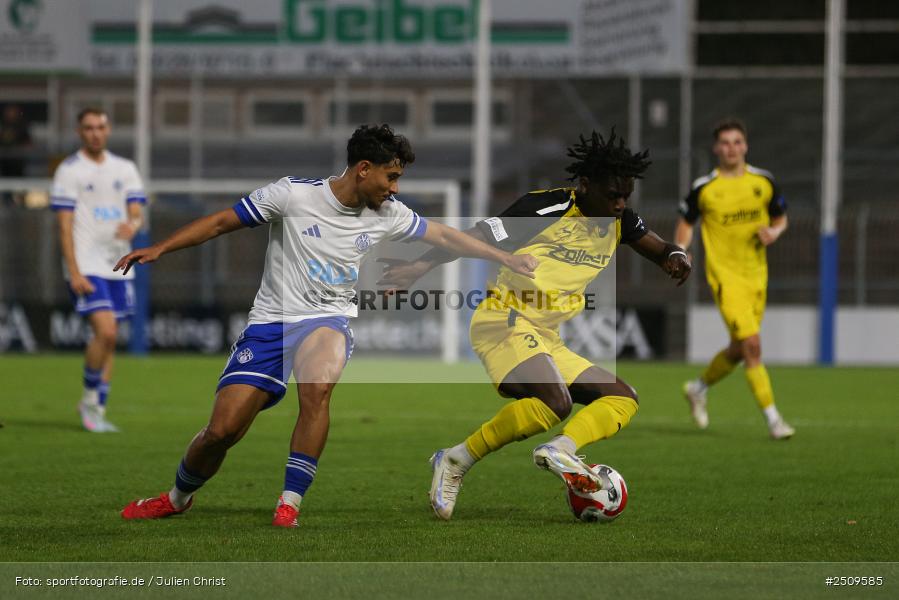 sport, action, Stadion am Schönbusch, SVA, SV Viktoria Aschaffenburg, Regionalliga Bayern, Fussball, DJK Vilzing, DJK, BFV, Aschaffenburg, 9. Spieltag, 19.09.2025 - Bild-ID: 2509585