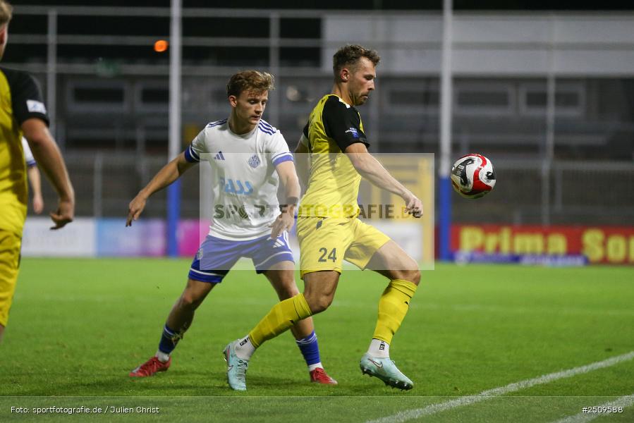 sport, action, Stadion am Schönbusch, SVA, SV Viktoria Aschaffenburg, Regionalliga Bayern, Fussball, DJK Vilzing, DJK, BFV, Aschaffenburg, 9. Spieltag, 19.09.2025 - Bild-ID: 2509588