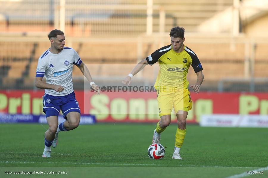 sport, action, Stadion am Schönbusch, SVA, SV Viktoria Aschaffenburg, Regionalliga Bayern, Fussball, DJK Vilzing, DJK, BFV, Aschaffenburg, 9. Spieltag, 19.09.2025 - Bild-ID: 2509663