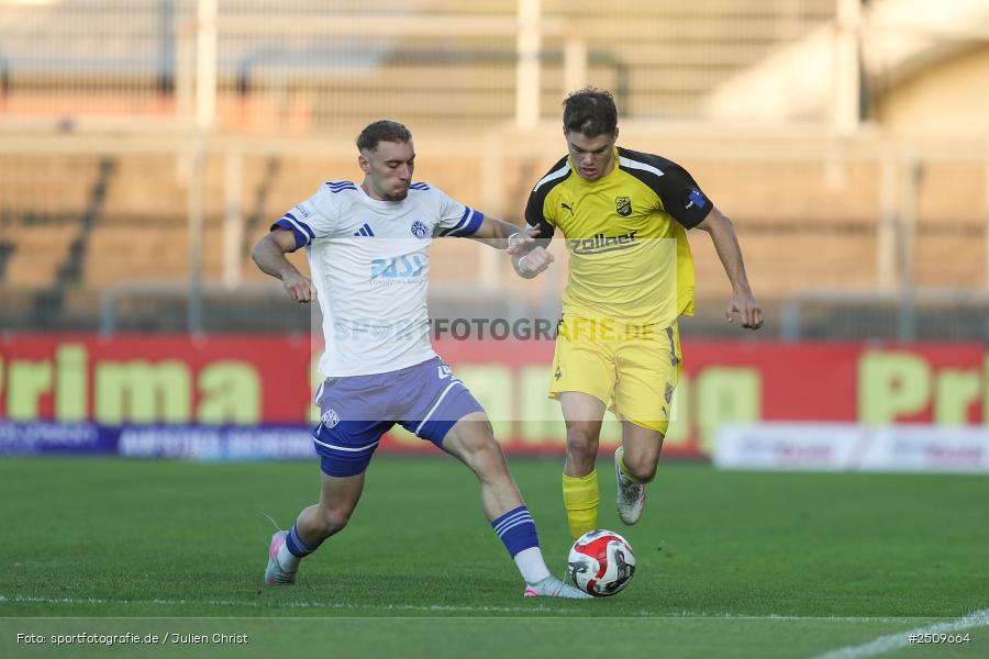 sport, action, Stadion am Schönbusch, SVA, SV Viktoria Aschaffenburg, Regionalliga Bayern, Fussball, DJK Vilzing, DJK, BFV, Aschaffenburg, 9. Spieltag, 19.09.2025 - Bild-ID: 2509664