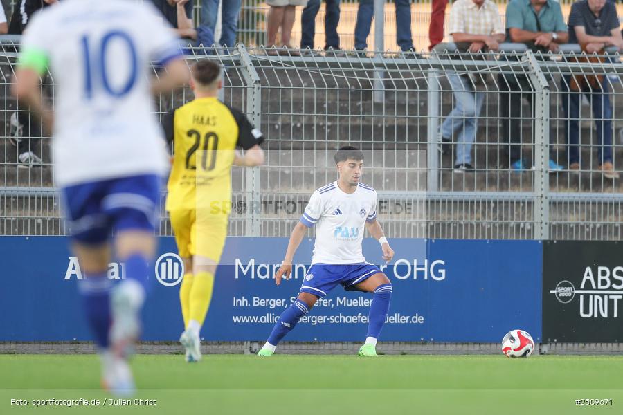 sport, action, Stadion am Schönbusch, SVA, SV Viktoria Aschaffenburg, Regionalliga Bayern, Fussball, DJK Vilzing, DJK, BFV, Aschaffenburg, 9. Spieltag, 19.09.2025 - Bild-ID: 2509671