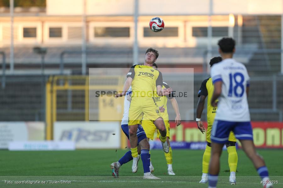 sport, action, Stadion am Schönbusch, SVA, SV Viktoria Aschaffenburg, Regionalliga Bayern, Fussball, DJK Vilzing, DJK, BFV, Aschaffenburg, 9. Spieltag, 19.09.2025 - Bild-ID: 2509725