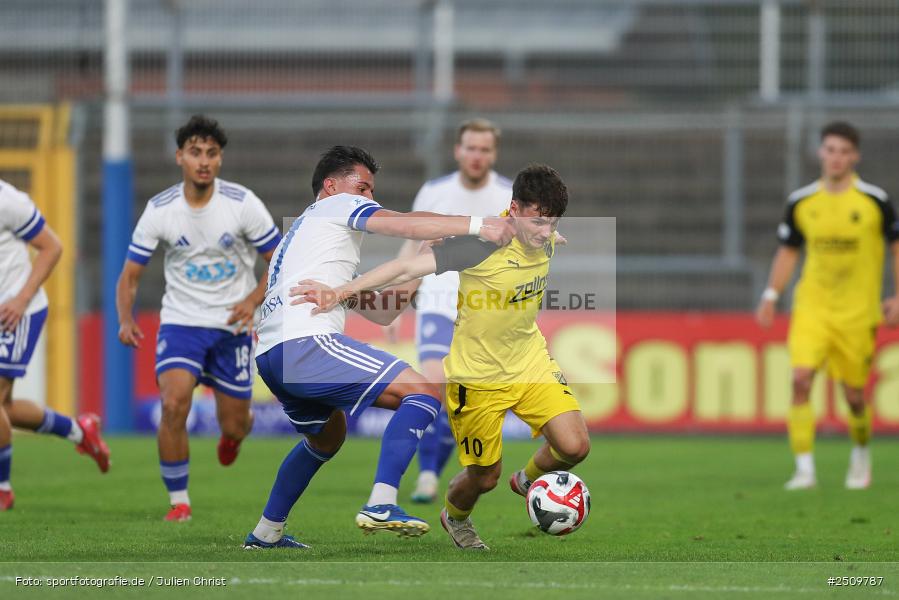 sport, action, Stadion am Schönbusch, SVA, SV Viktoria Aschaffenburg, Regionalliga Bayern, Fussball, DJK Vilzing, DJK, BFV, Aschaffenburg, 9. Spieltag, 19.09.2025 - Bild-ID: 2509787
