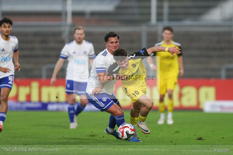 sport, action, Stadion am Schönbusch, SVA, SV Viktoria Aschaffenburg, Regionalliga Bayern, Fussball, DJK Vilzing, DJK, BFV, Aschaffenburg, 9. Spieltag, 19.09.2025 - Bild-ID: 2509788