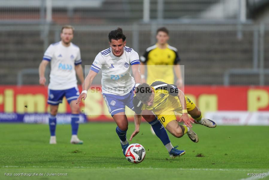 sport, action, Stadion am Schönbusch, SVA, SV Viktoria Aschaffenburg, Regionalliga Bayern, Fussball, DJK Vilzing, DJK, BFV, Aschaffenburg, 9. Spieltag, 19.09.2025 - Bild-ID: 2509789