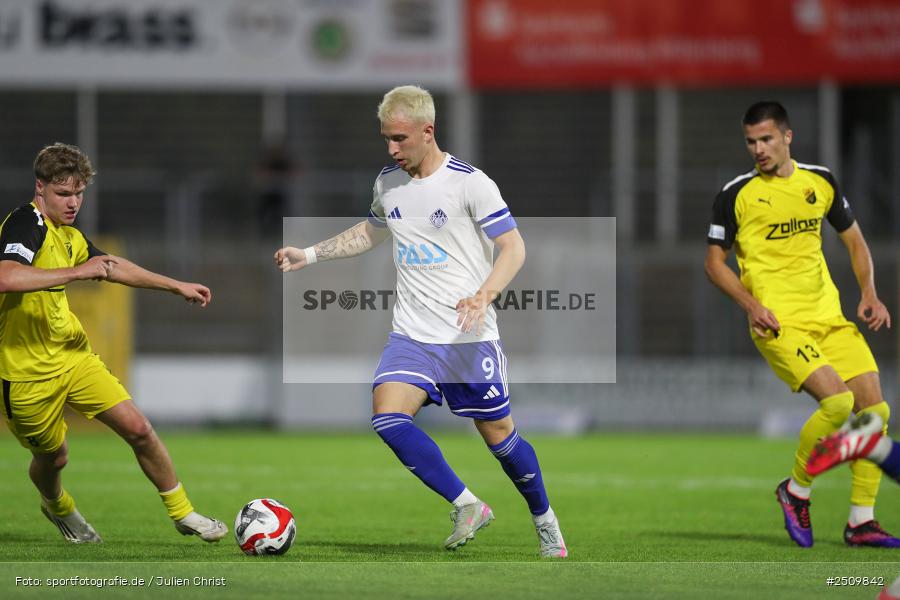 sport, action, Stadion am Schönbusch, SVA, SV Viktoria Aschaffenburg, Regionalliga Bayern, Fussball, DJK Vilzing, DJK, BFV, Aschaffenburg, 9. Spieltag, 19.09.2025 - Bild-ID: 2509842