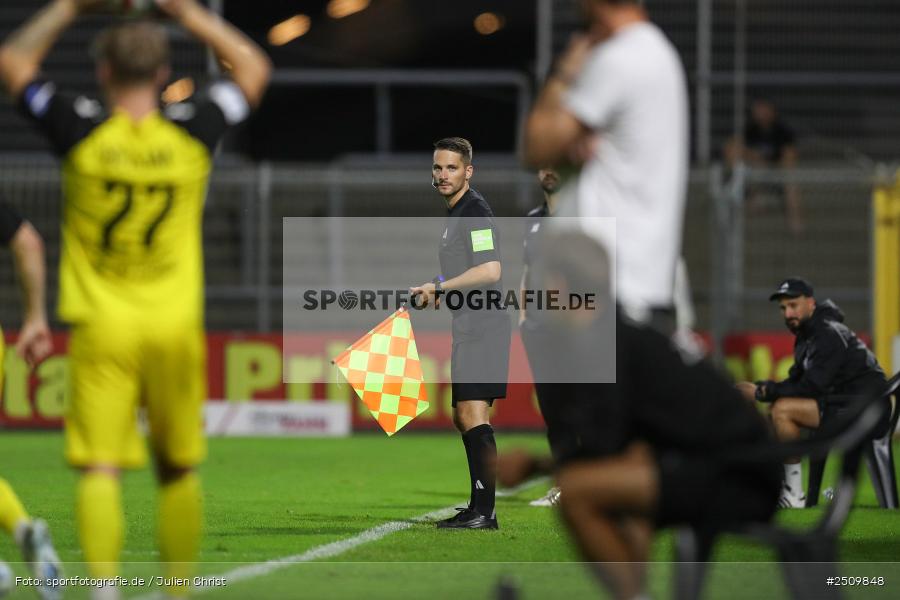 sport, action, Stadion am Schönbusch, SVA, SV Viktoria Aschaffenburg, Regionalliga Bayern, Fussball, DJK Vilzing, DJK, BFV, Aschaffenburg, 9. Spieltag, 19.09.2025 - Bild-ID: 2509848