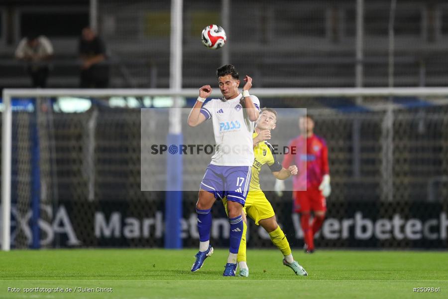 sport, action, Stadion am Schönbusch, SVA, SV Viktoria Aschaffenburg, Regionalliga Bayern, Fussball, DJK Vilzing, DJK, BFV, Aschaffenburg, 9. Spieltag, 19.09.2025 - Bild-ID: 2509861