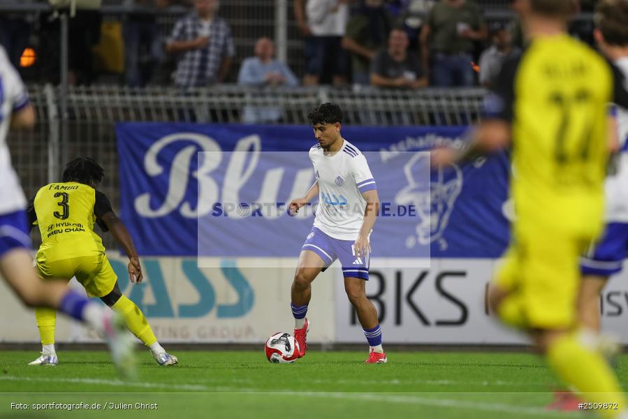 sport, action, Stadion am Schönbusch, SVA, SV Viktoria Aschaffenburg, Regionalliga Bayern, Fussball, DJK Vilzing, DJK, BFV, Aschaffenburg, 9. Spieltag, 19.09.2025 - Bild-ID: 2509872