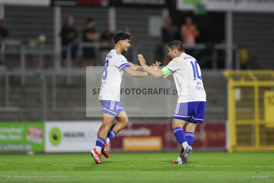 sport, action, Stadion am Schönbusch, SVA, SV Viktoria Aschaffenburg, Regionalliga Bayern, Fussball, DJK Vilzing, DJK, BFV, Aschaffenburg, 9. Spieltag, 19.09.2025 - Bild-ID: 2509881