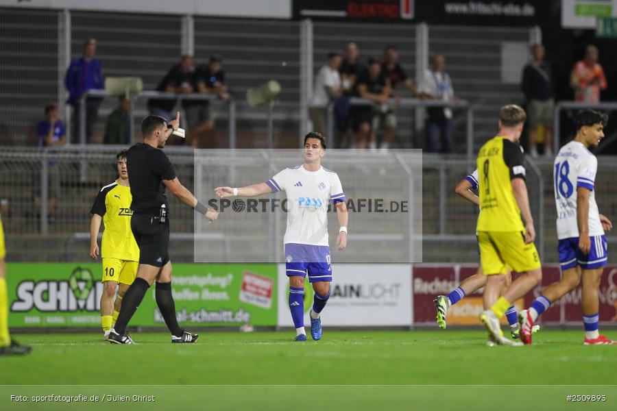 sport, action, Stadion am Schönbusch, SVA, SV Viktoria Aschaffenburg, Regionalliga Bayern, Fussball, DJK Vilzing, DJK, BFV, Aschaffenburg, 9. Spieltag, 19.09.2025 - Bild-ID: 2509893