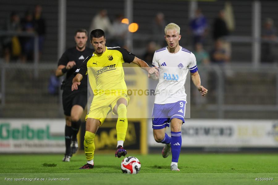 sport, action, Stadion am Schönbusch, SVA, SV Viktoria Aschaffenburg, Regionalliga Bayern, Fussball, DJK Vilzing, DJK, BFV, Aschaffenburg, 9. Spieltag, 19.09.2025 - Bild-ID: 2509899