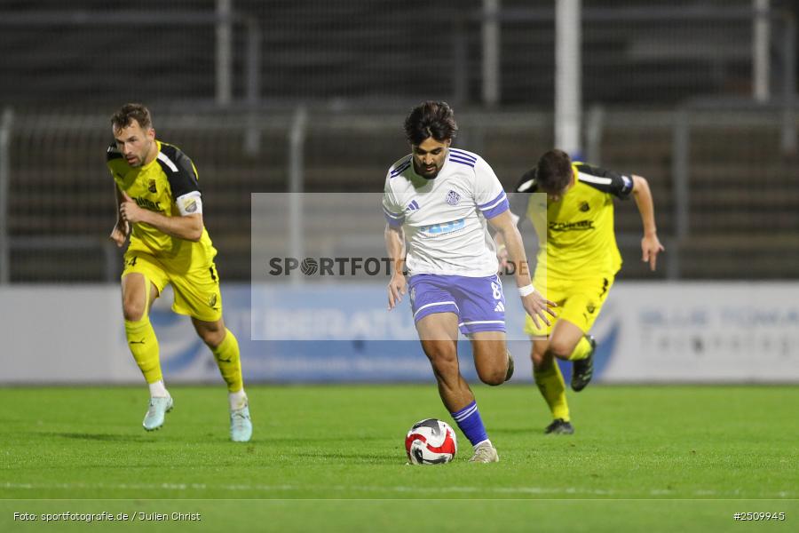 sport, action, Stadion am Schönbusch, SVA, SV Viktoria Aschaffenburg, Regionalliga Bayern, Fussball, DJK Vilzing, DJK, BFV, Aschaffenburg, 9. Spieltag, 19.09.2025 - Bild-ID: 2509945