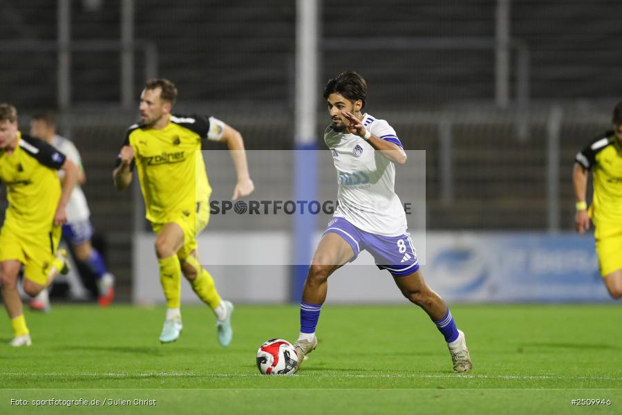 sport, action, Stadion am Schönbusch, SVA, SV Viktoria Aschaffenburg, Regionalliga Bayern, Fussball, DJK Vilzing, DJK, BFV, Aschaffenburg, 9. Spieltag, 19.09.2025 - Bild-ID: 2509946