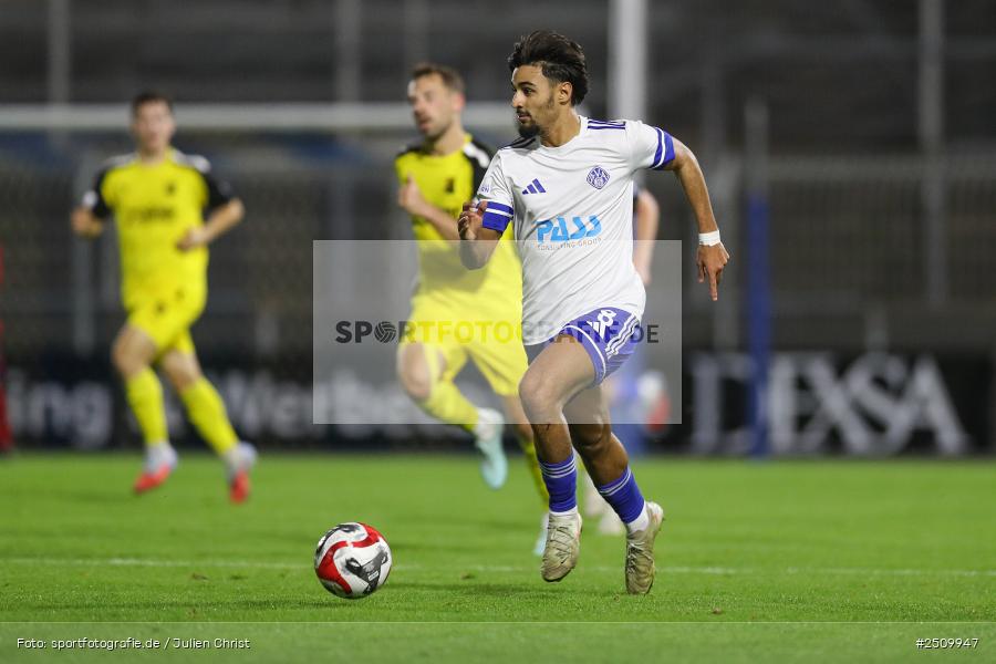sport, action, Stadion am Schönbusch, SVA, SV Viktoria Aschaffenburg, Regionalliga Bayern, Fussball, DJK Vilzing, DJK, BFV, Aschaffenburg, 9. Spieltag, 19.09.2025 - Bild-ID: 2509947