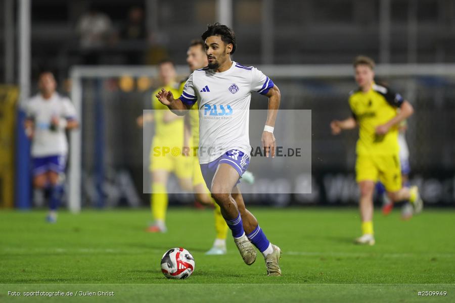 sport, action, Stadion am Schönbusch, SVA, SV Viktoria Aschaffenburg, Regionalliga Bayern, Fussball, DJK Vilzing, DJK, BFV, Aschaffenburg, 9. Spieltag, 19.09.2025 - Bild-ID: 2509949