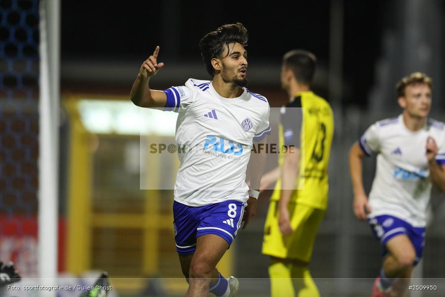 sport, action, Stadion am Schönbusch, SVA, SV Viktoria Aschaffenburg, Regionalliga Bayern, Fussball, DJK Vilzing, DJK, BFV, Aschaffenburg, 9. Spieltag, 19.09.2025 - Bild-ID: 2509950